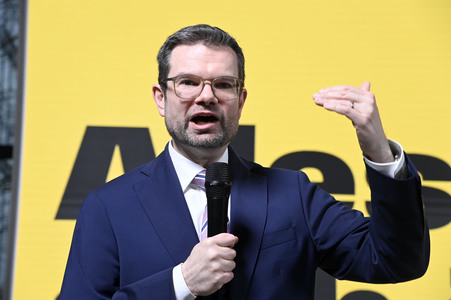 Presseskonferenz der FDP zur Kampagnenpräsentation zur Bundestagswahl 2025 in Berlin