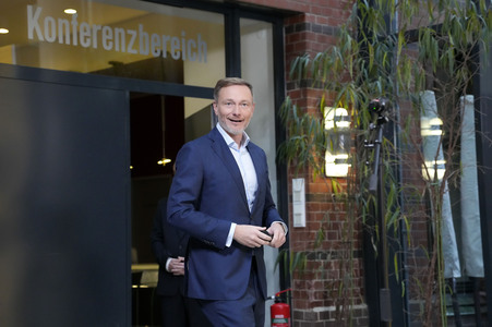 Presseskonferenz der FDP zur Kampagnenpräsentation zur Bundestagswahl 2025 in Berlin