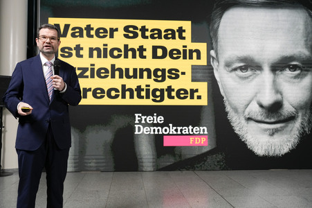 Presseskonferenz der FDP zur Kampagnenpräsentation zur Bundestagswahl 2025 in Berlin