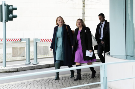 Pressekonferenz Nationaler Aktionsplan gegen Menschenhandel und Gewaltstrategien in Berlin