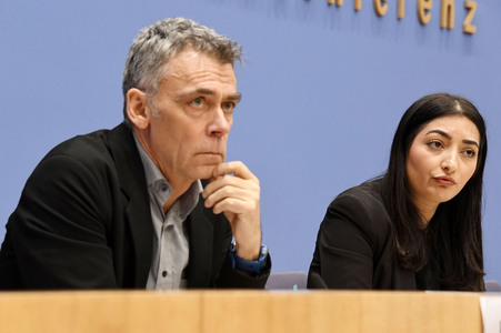 Bundespressekonferenz 14. Integrationsbericht in Berlin