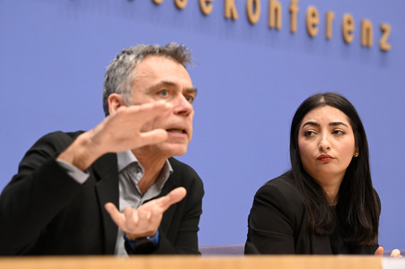 Bundespressekonferenz 14. Integrationsbericht in Berlin