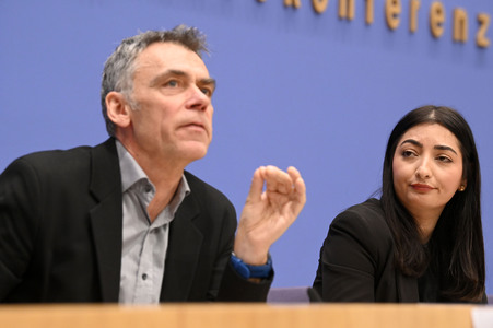 Bundespressekonferenz 14. Integrationsbericht in Berlin