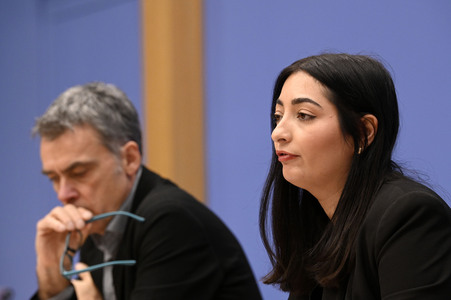 Bundespressekonferenz 14. Integrationsbericht in Berlin