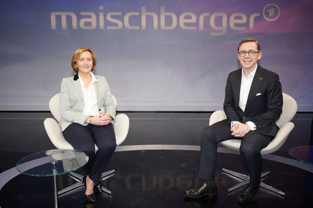 Talkshow 'maischberger' in Berlin