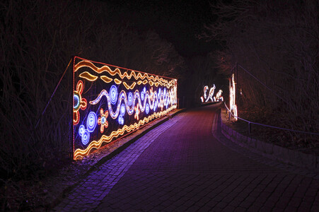 Magische Lichterwelten in Halle