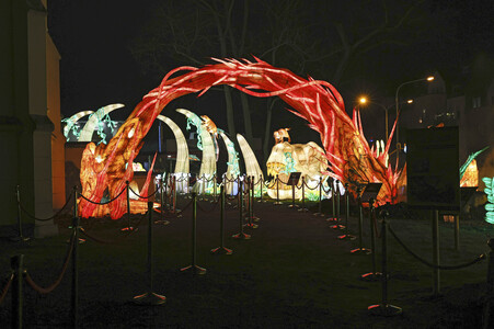 Magische Lichterwelten in Halle