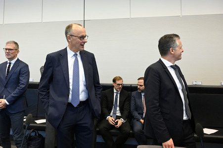 Fraktionssitzung der CDU/CSU-Bundestagsfraktion in Berlin