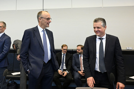 Fraktionssitzung der CDU/CSU-Bundestagsfraktion in Berlin