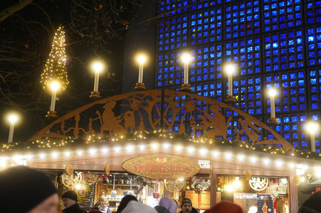 City-Weihnachtsmarkt an der Gedächtniskirche in Berlin