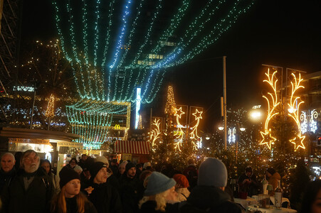 City-Weihnachtsmarkt an der Gedächtniskirche in Berlin