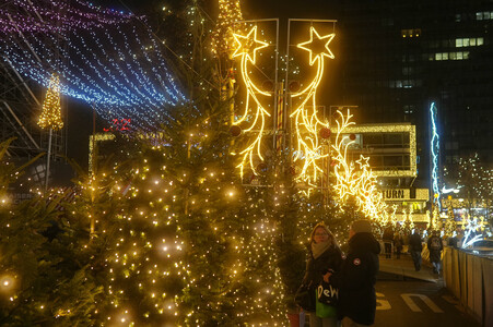 City-Weihnachtsmarkt an der Gedächtniskirche in Berlin