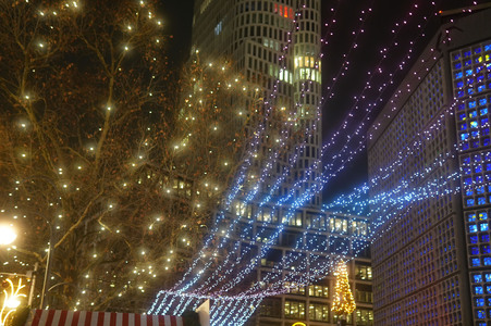 City-Weihnachtsmarkt an der Gedächtniskirche in Berlin