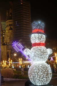 City-Weihnachtsmarkt an der Gedächtniskirche in Berlin