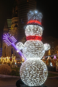 City-Weihnachtsmarkt an der Gedächtniskirche in Berlin