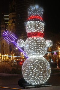 City-Weihnachtsmarkt an der Gedächtniskirche in Berlin
