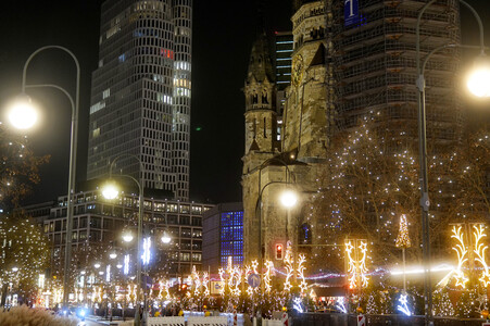 City-Weihnachtsmarkt an der Gedächtniskirche in Berlin
