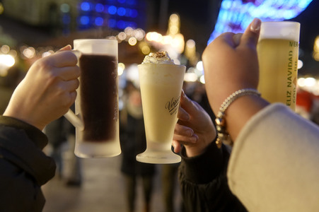 City-Weihnachtsmarkt an der Gedächtniskirche in Berlin