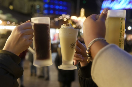 City-Weihnachtsmarkt an der Gedächtniskirche in Berlin