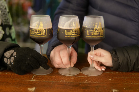 City-Weihnachtsmarkt an der Gedächtniskirche in Berlin