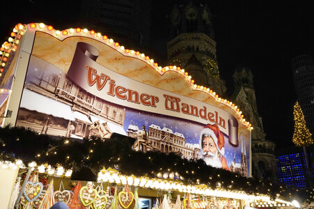 City-Weihnachtsmarkt an der Gedächtniskirche in Berlin