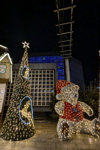 City-Weihnachtsmarkt an der Gedächtniskirche in Berlin