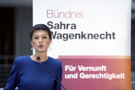 Pressestatement vom BSW in Berlin