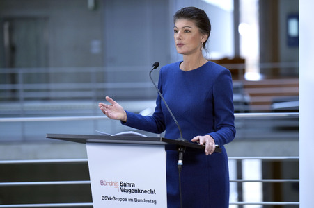 Pressestatement vom BSW in Berlin