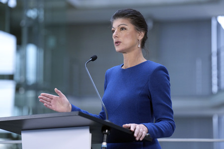 Pressestatement vom BSW in Berlin