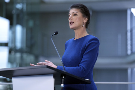 Pressestatement vom BSW in Berlin