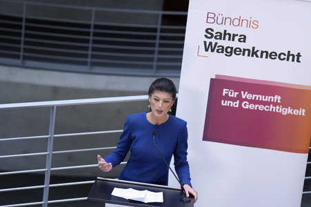Pressestatement vom BSW in Berlin