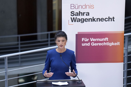 Pressestatement vom BSW in Berlin