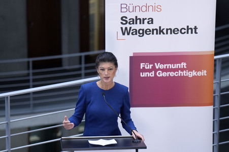 Pressestatement vom BSW in Berlin