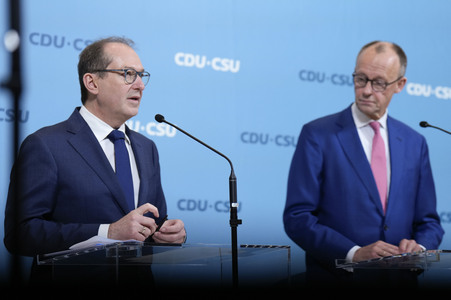 Fraktionssitzung der CDU/CSU-Bundestagsfraktion in Berlin
