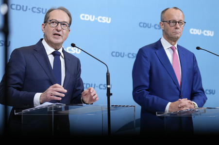 Fraktionssitzung der CDU/CSU-Bundestagsfraktion in Berlin
