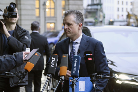 Gemeinsame Sitzung der Vorstände der CDU Deutschlands und der CSU Bayern in Berlin