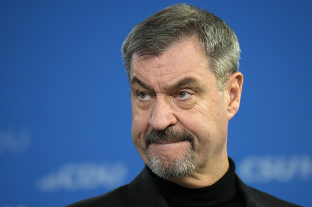 Gemeinsame Sitzung der Vorstände der CDU Deutschlands und der CSU Bayern in Berlin