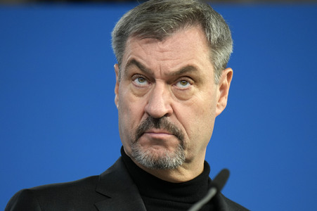 Gemeinsame Sitzung der Vorstände der CDU Deutschlands und der CSU Bayern in Berlin