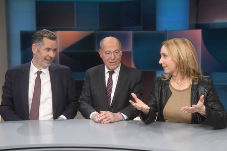 Talkshow 'hart aber fair' in Berlin