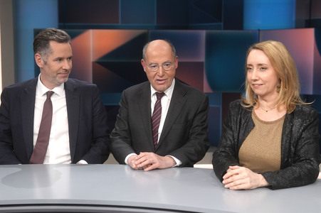 Talkshow 'hart aber fair' in Berlin