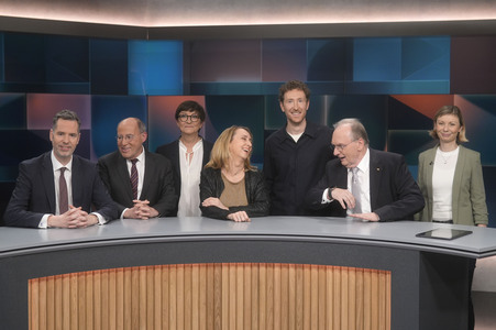 Talkshow 'hart aber fair' in Berlin