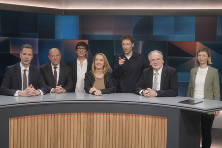 Talkshow 'hart aber fair' in Berlin