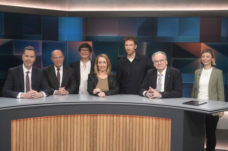 Talkshow 'hart aber fair' in Berlin