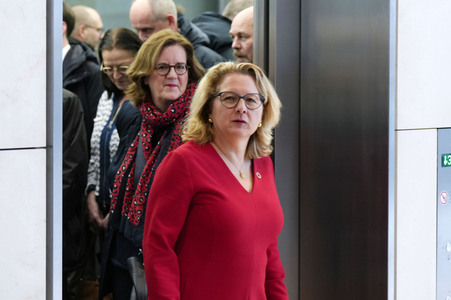 Fraktionssitzung der SPD-Bundestagsfraktion in Berlin