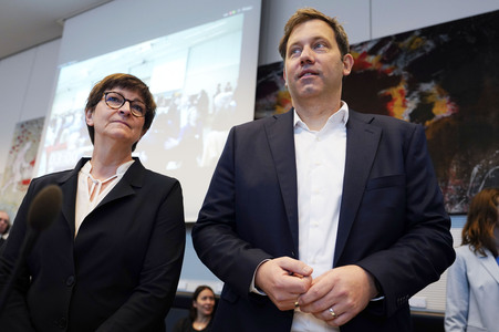 Fraktionssitzung der SPD-Bundestagsfraktion in Berlin