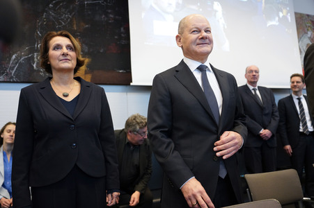 Fraktionssitzung der SPD-Bundestagsfraktion in Berlin