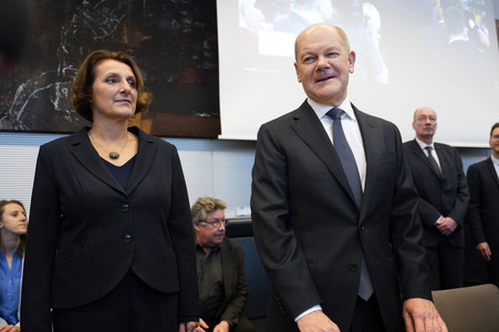 Fraktionssitzung der SPD-Bundestagsfraktion in Berlin