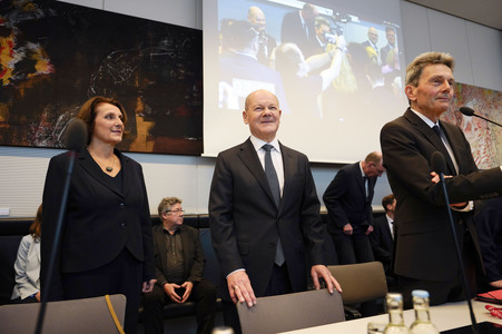 Fraktionssitzung der SPD-Bundestagsfraktion in Berlin