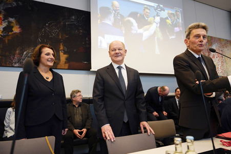 Fraktionssitzung der SPD-Bundestagsfraktion in Berlin