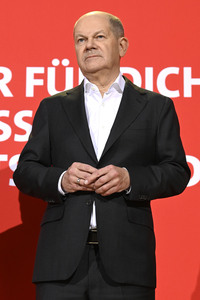 Pressekonferenz zum Beschluss des SPD-Wahlprogramms in Berlin